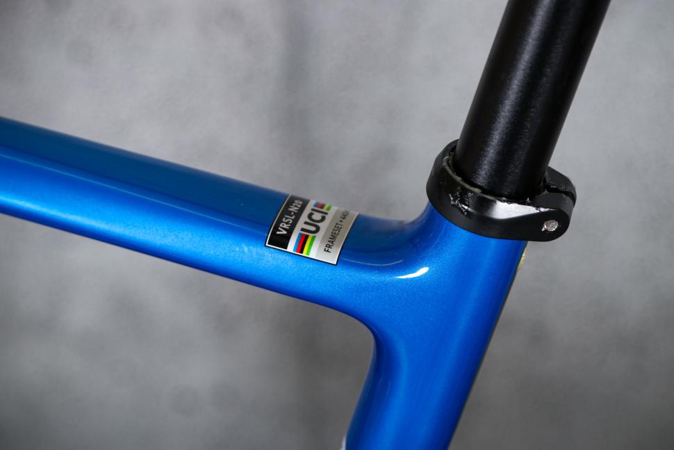 2024 Van Rysel NCR CF Apex - UCI sticker on top tube.jpg