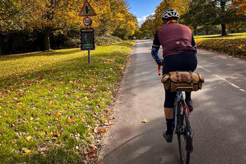 2025 Carradice Barley 9L Saddle Bag - riding shot.jpg
