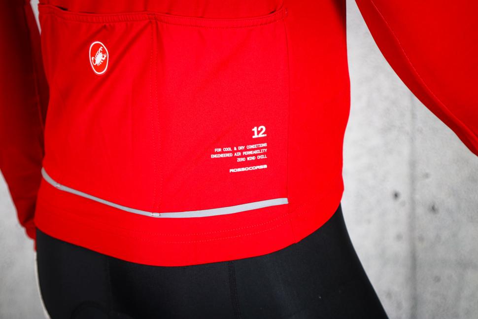 2025 Castelli DODICI long sleeved jacket - pocket detail.jpg