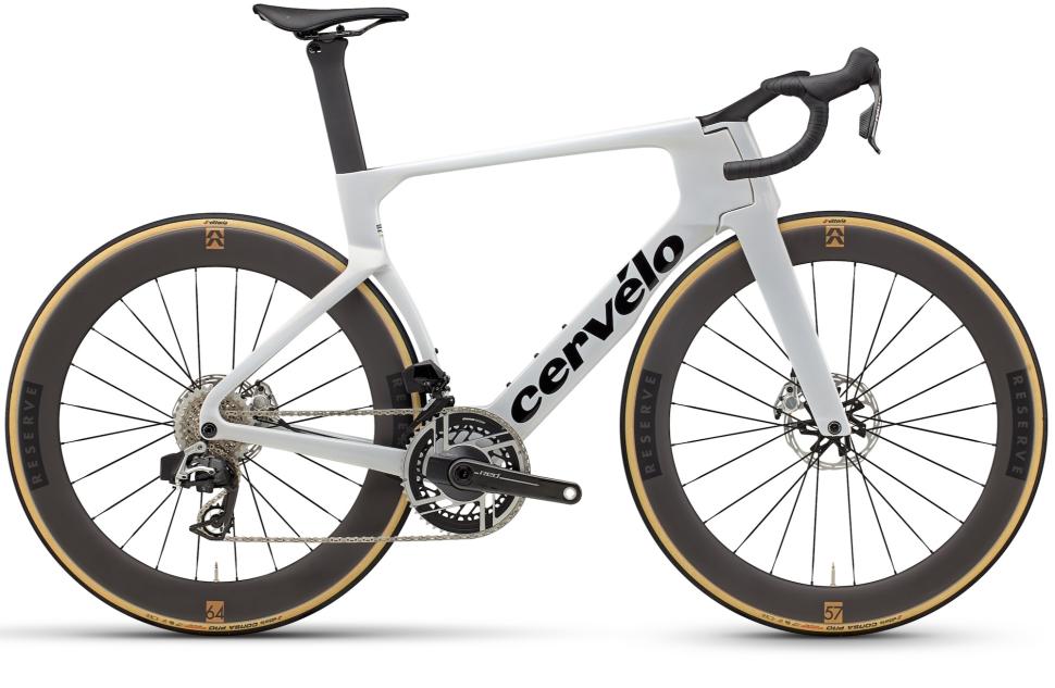 2025 Cervelo S5 SRAM Red white frame