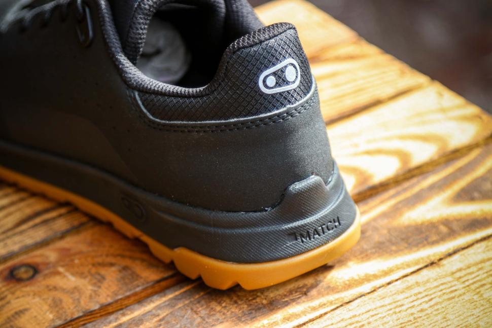 2025 Crankbrothers Stamp Trail Lace Flat Shoes - heel.jpg