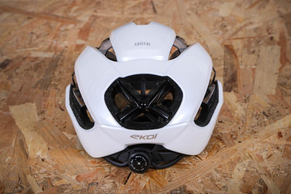 2025 Ekoi Perf CRYSTAL White Helmet - rear.jpg
