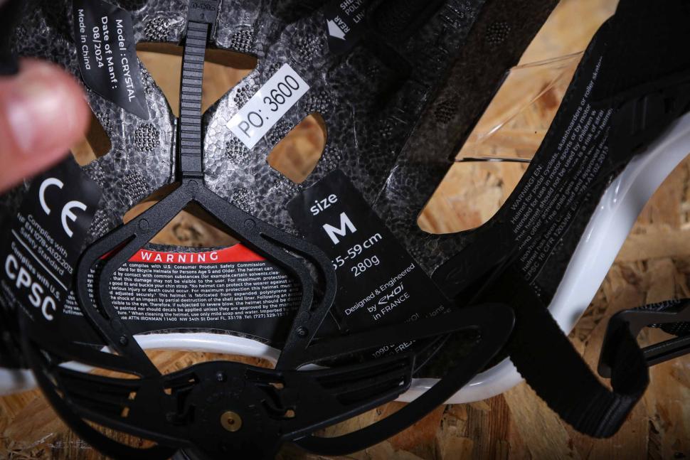 2025 Ekoi Perf CRYSTAL White Helmet - size.jpg