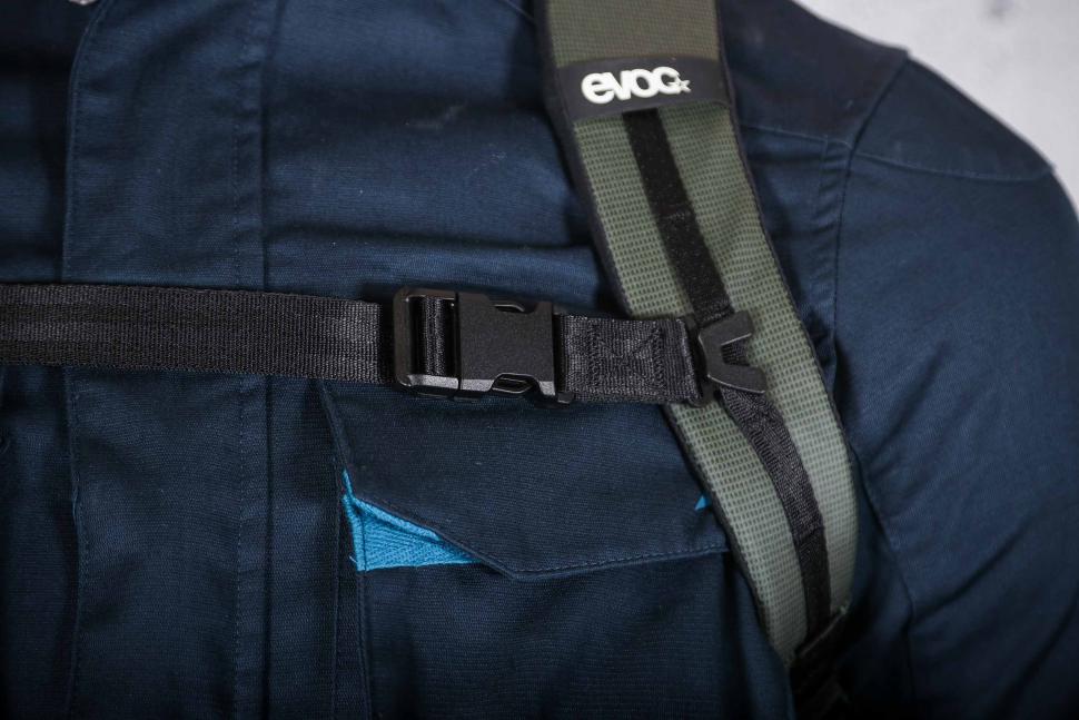 2025 Evoc Duffle BackPack - chest strap.jpg