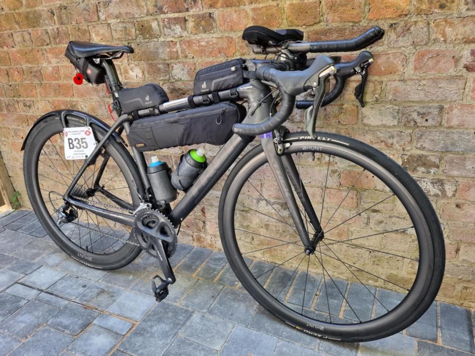 2025 London-Edinburgh-London Ian McBride Trek Madone angled