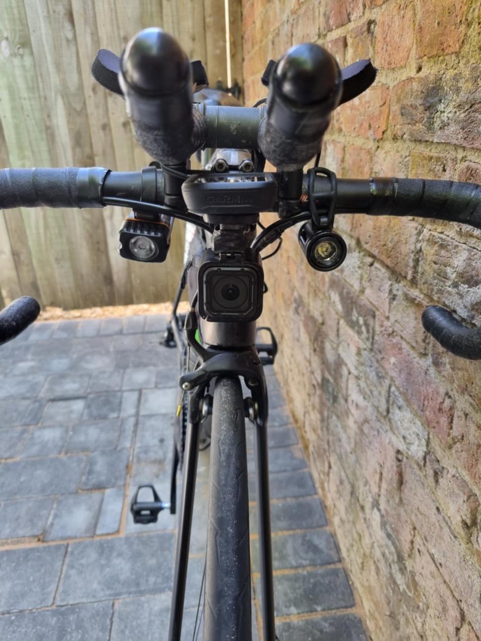 2025 London-Edinburgh-London Ian McBride Trek Madone from front