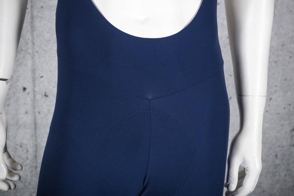 2025 Lusso Paragon Signature Bib Shorts Limited edition - Petrol Blue - front detail.jpg