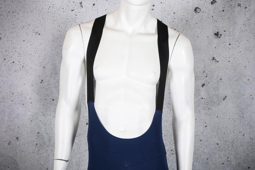2025 Lusso Paragon Signature Bib Shorts Limited edition - Petrol Blue - straps front.jpg