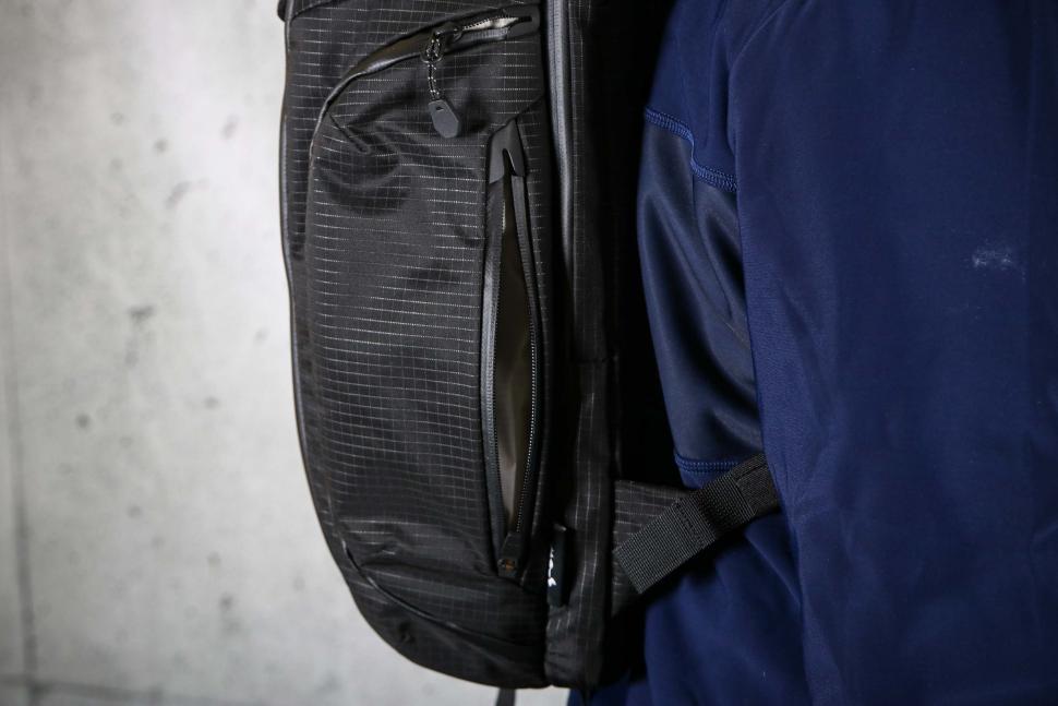 2025 Mous UltraTex Optimal Lid Backpack - side zip pocket.jpg
