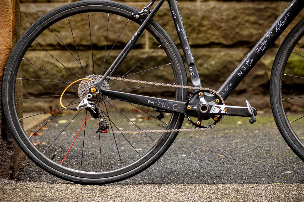 2025 National Hill Climb Championships - Finn Miller bike drivetrain
