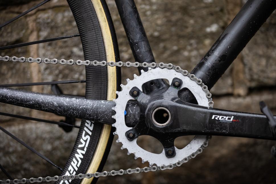 2025 National Hill Climb Championships - Harry MacFarlane bike  chainset 2