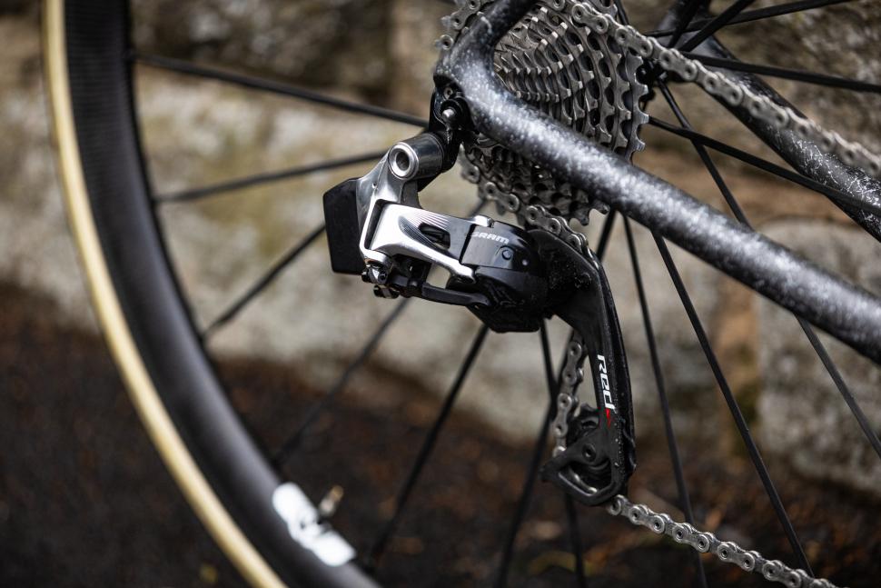 2025 National Hill Climb Championships - Harry MacFarlane bike  rear mech