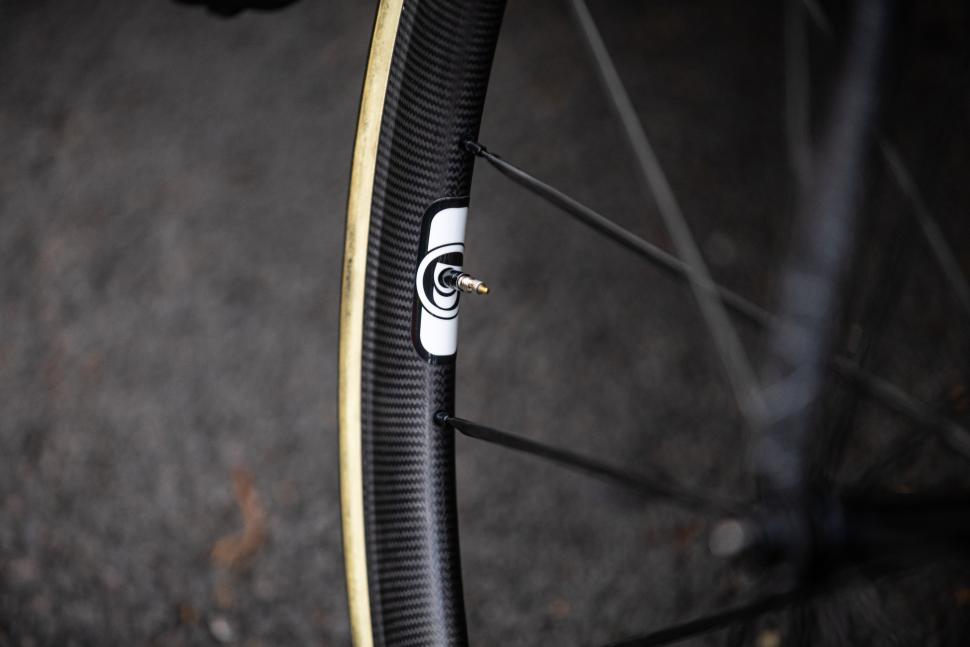 2025 National Hill Climb Championships - Harry MacFarlane bike rim 2