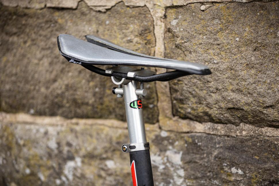 2025 National Hill Climb Championships - Harry MacFarlane bike saddle