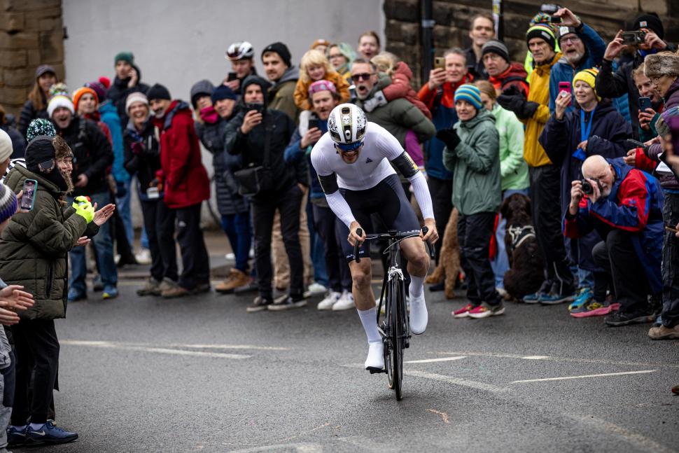 2025 National Hill Climb Championships - Harry MacFarlane riding