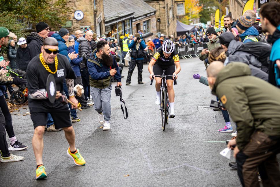 2025 National Hill Climb Championships - rider mid-race