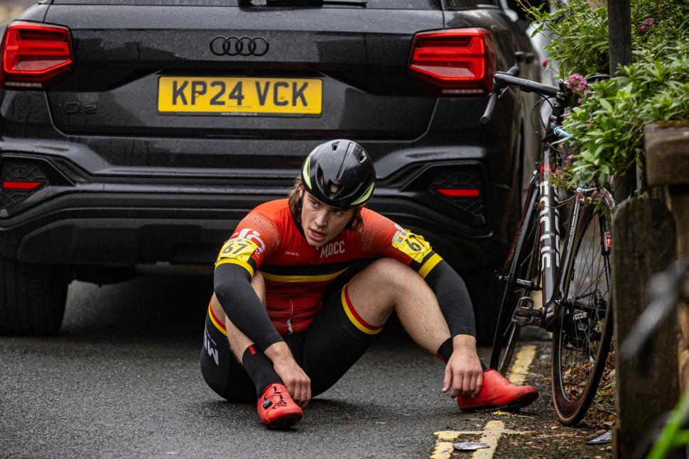 2025 National Hill Climb Championships - rider post-race