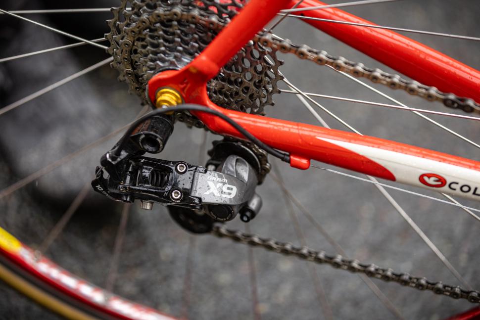 2025 National Hill Climb Championships - Scotty Chalmers rear mech