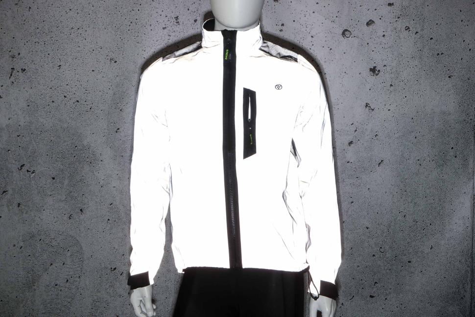 2025 Proviz Apex Men&rsquo;s 100% Reflective Cycling Jacket - front reflective.jpg