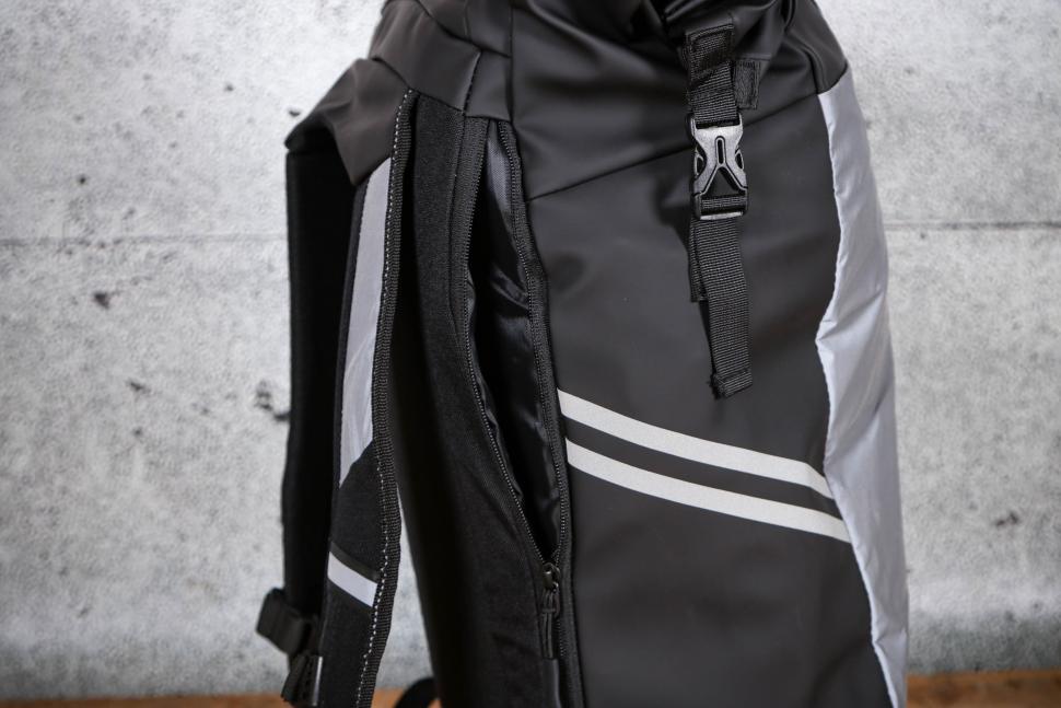 2025 Proviz Reflective Rolltop Backpack - laptop sleeve.jpg