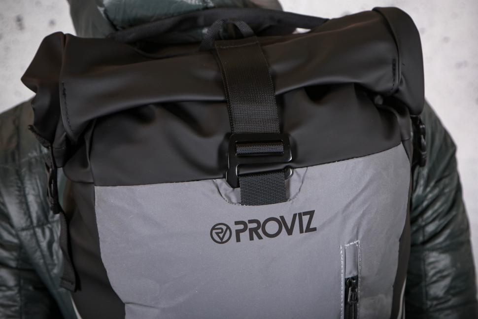 2025 Proviz Reflective Rolltop Backpack - top.jpg