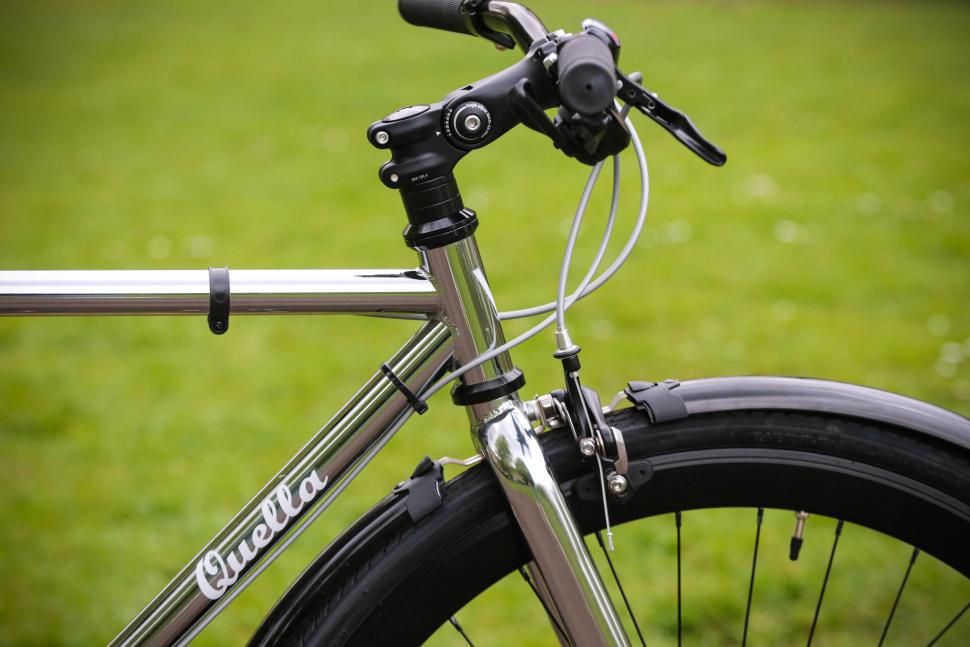 2025 Quella Varsity Imperial Classic Geared Bicycle - head tube.jpg