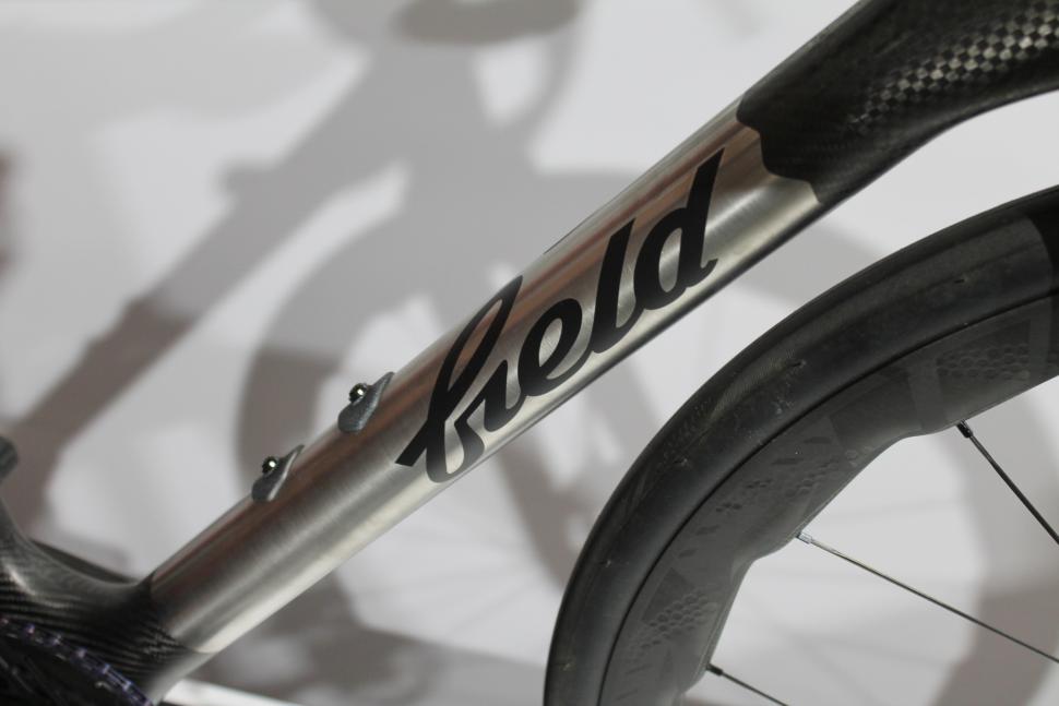 2025 Rouleur Live Field Pre-production Prototype 003 down tube 