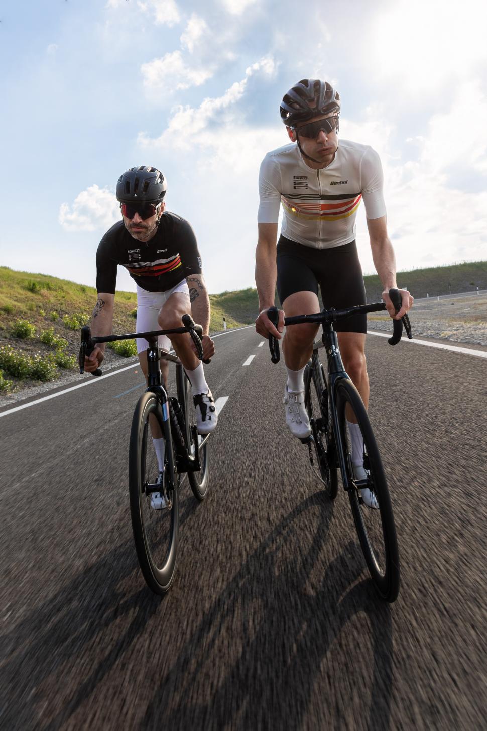 2025 Santini Pirelli Tape jersey