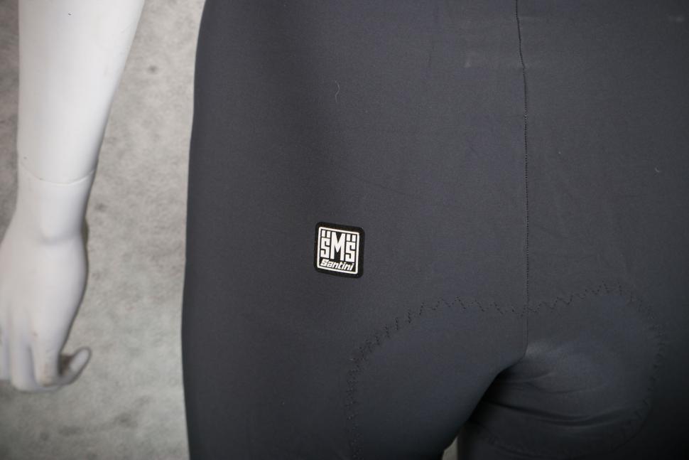 2025 Santini Redux Speed - Women's Bib Shorts - rear logo.jpg