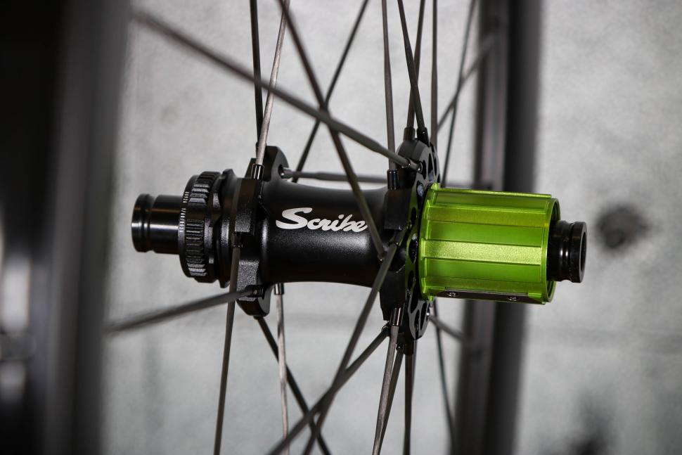 2025 Scribe Cycling Elan SL 50 Carbon Wheelset - rear hub 1.jpg