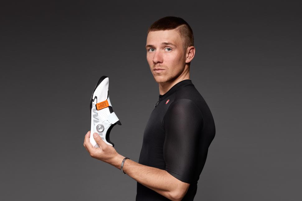 2025 Specialized S-Works Torch Remco shoe with Remco Evenepoel studio