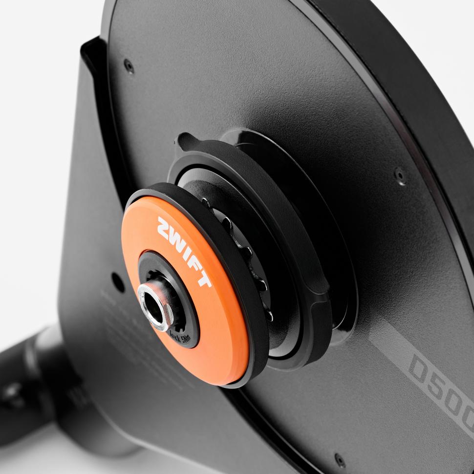 2025 Van Rysel D500 trainer with Zwift Cog 