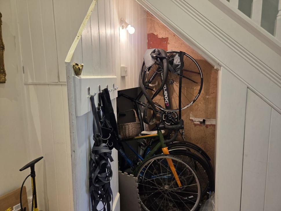 Tony Farrelly's Harry Potter bike cupboard
