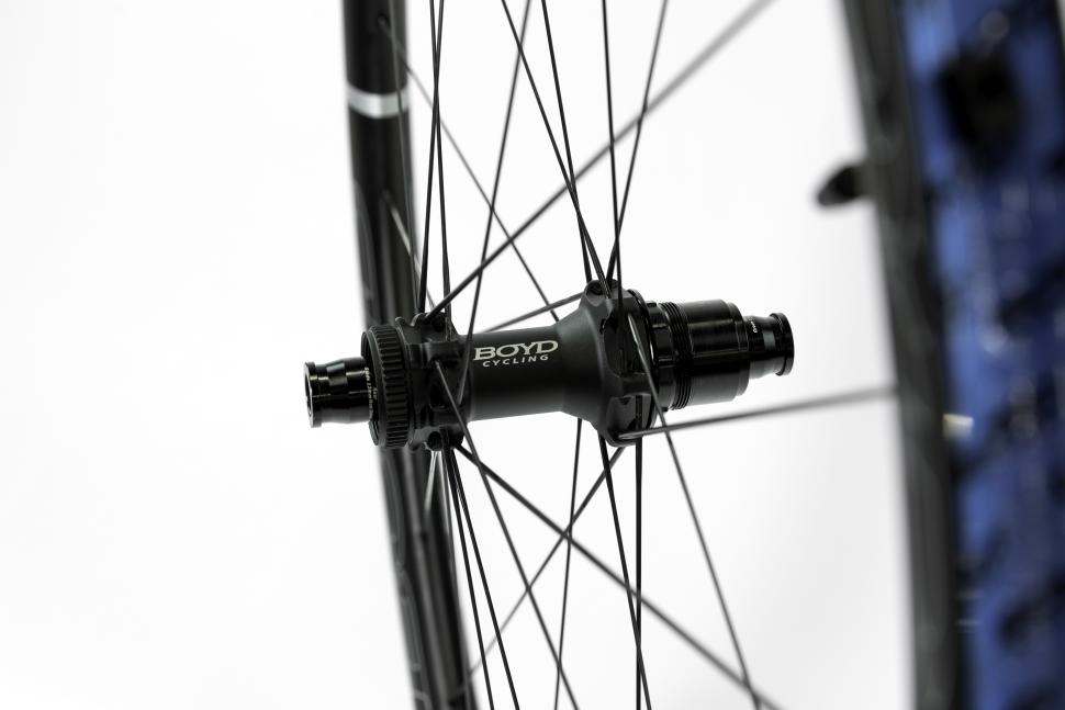 2026 Boyd Cycling Podium 36mm Carbon Disc SL wheel hub studio