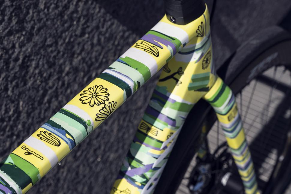 2022 Rapha X Van Gogh Lifestyle -top tube - Stan Koolen