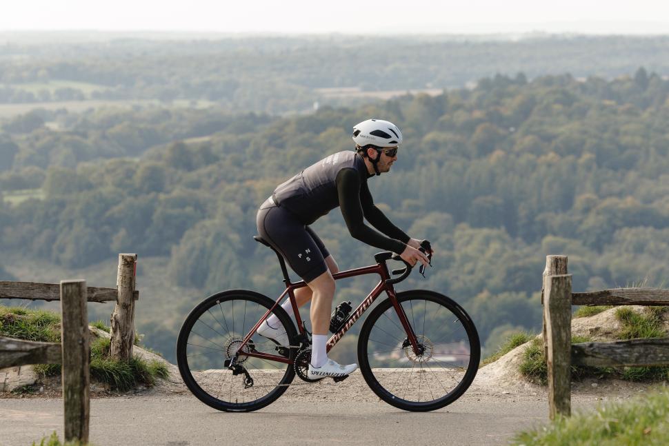 2026 Specialized Aethos Pro AXS Riding 4