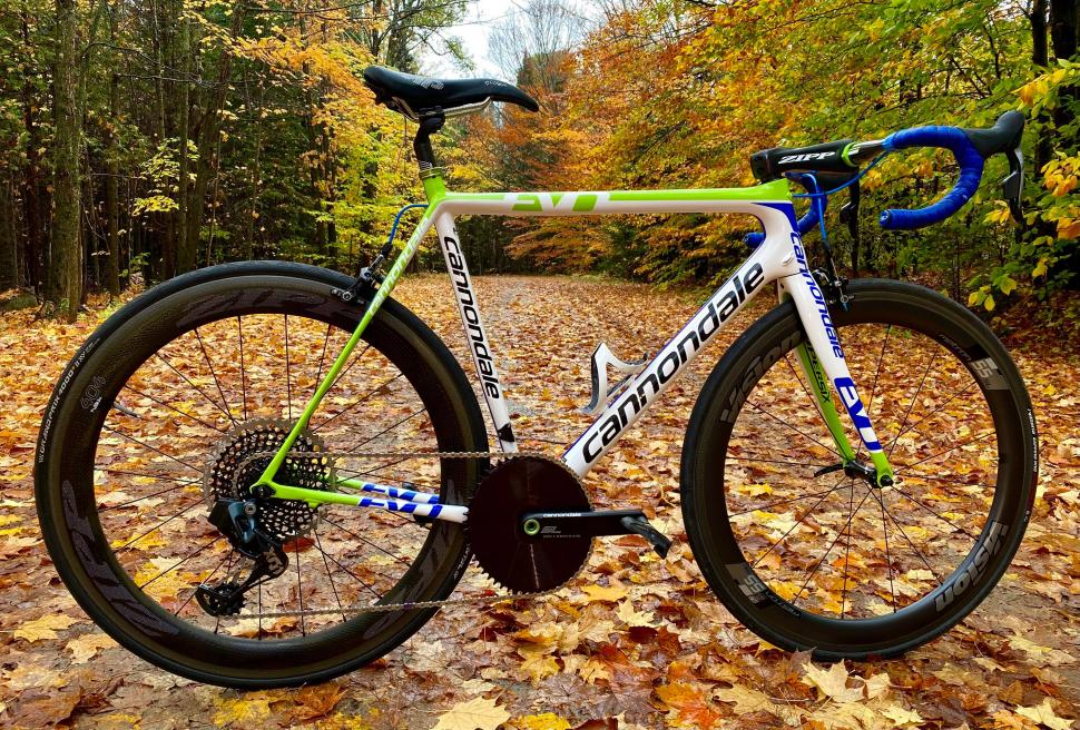 Chad Tavernia 100-mile out the saddle bike (Image credit: Chad Tavernia)