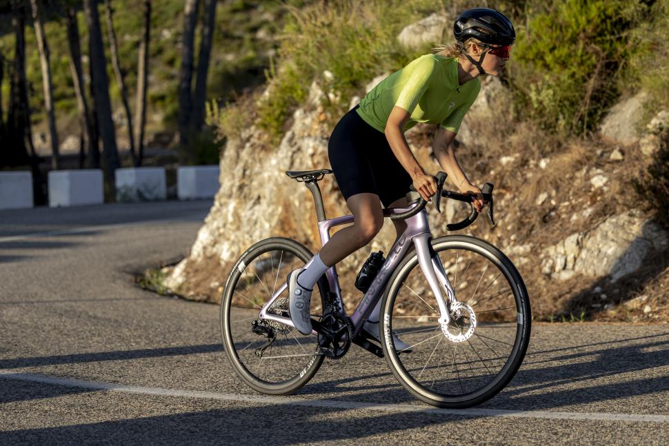 2025 Pinarello Dogma F riding shot