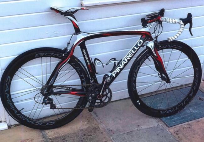 Stolen Pinarello Dogma (West Mercia Police)