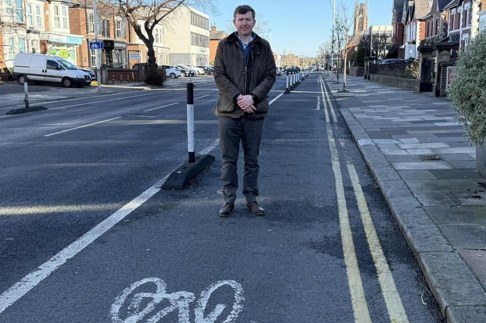 Cllr Mike Prendergast cycle lane row
