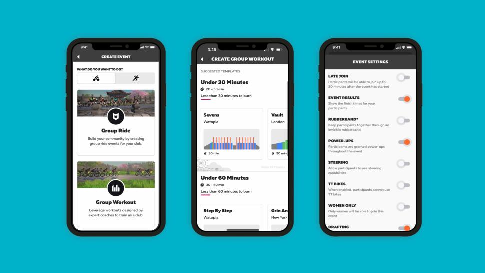 2022 Zwift clubs update companion app
