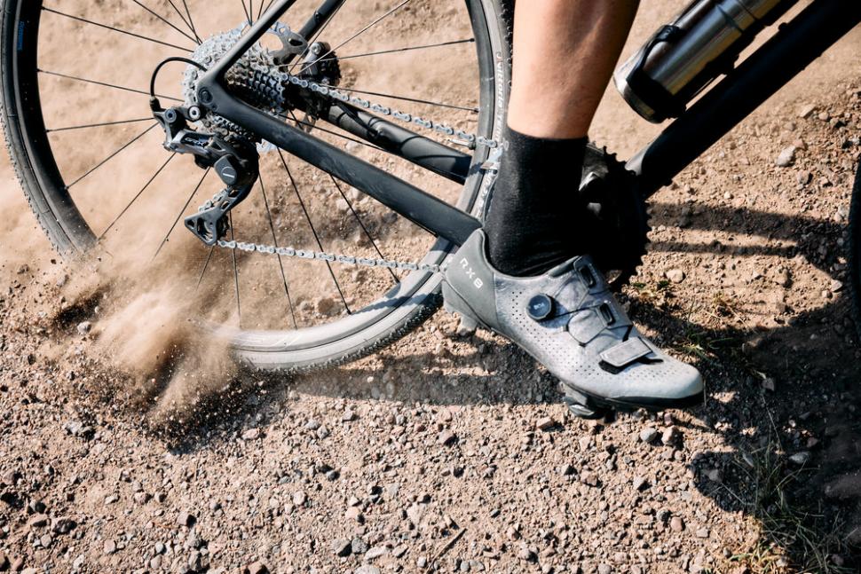 2023 Shimano RX8 gravel shoes lifestyle