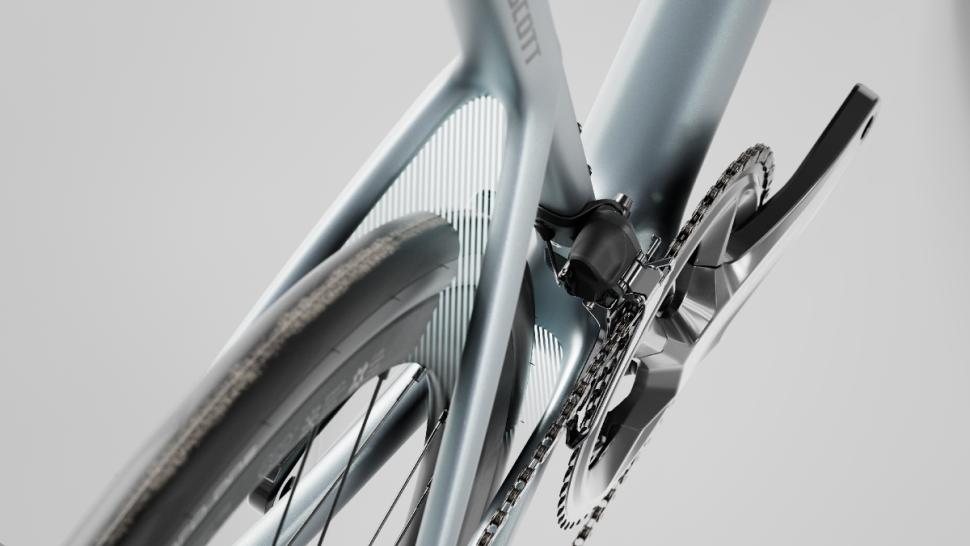 2025 Scott Addict tyre clearance