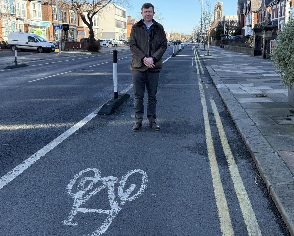 Cllr Mike Prendergast cycle lane row