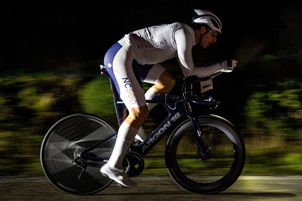 2022 Mark Beaumont NC500 record Argon 18 E-119 Tri+ hero (Markus Stitz (www.markusstitz.com) for an upcoming GCN+ documentary)