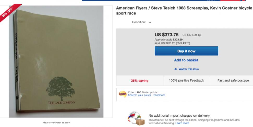 american flyers ebay listing