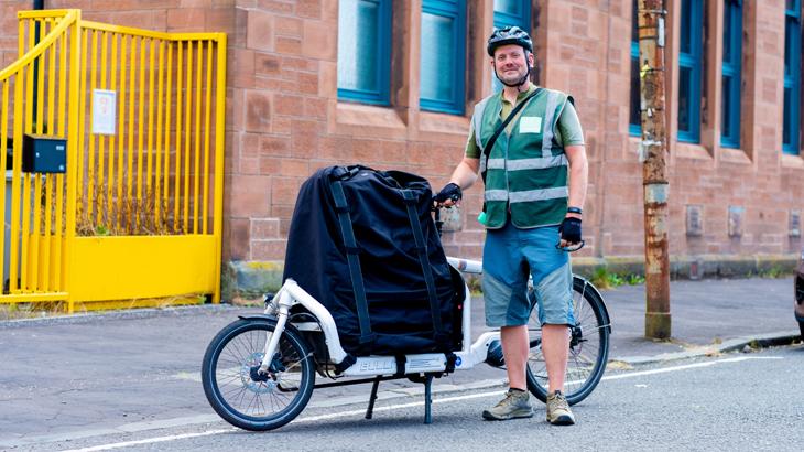 Andrew Taylor, Velo-City Deliveries, Glasgow