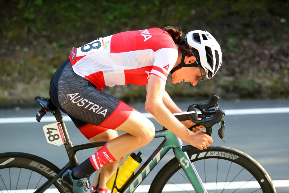 Anna Kiesenhofer Scott Addict Olympics Road Race - Drivetrain (Alex Whitehead_SWpix.com)-3
