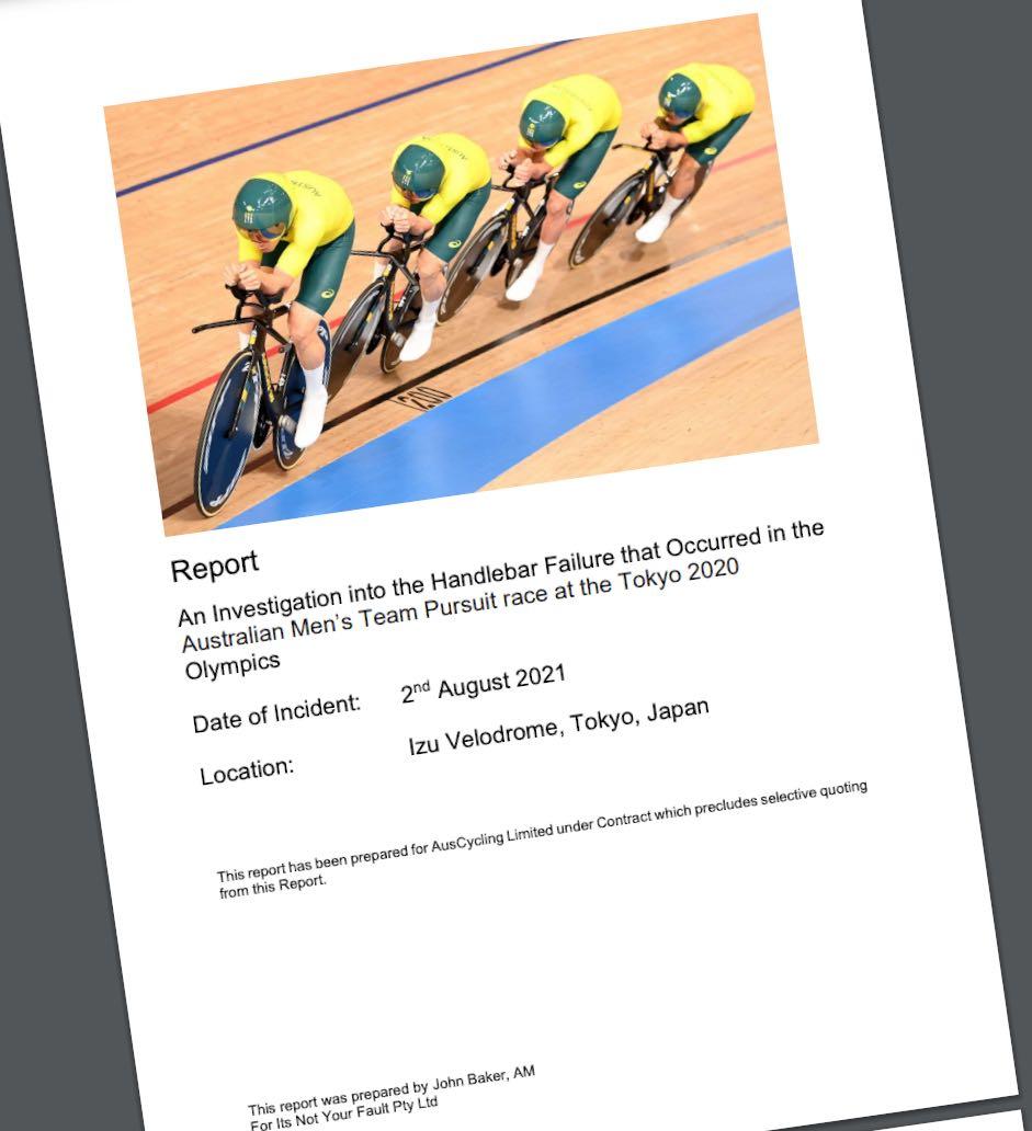 AusCycling Report Tokyo Olympics bike - 1