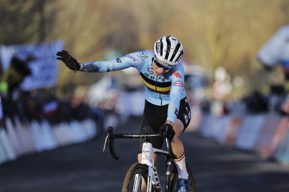 Sanne Cant, 2025 world cyclocross championships (Alex Whitehead/SWpix.com)